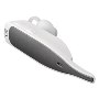 BlueParrott® Point In Ear Fixed Boom Wireless Headset, White