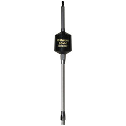 Mobile CB Trucker Antenna, 10" Shaft, Black