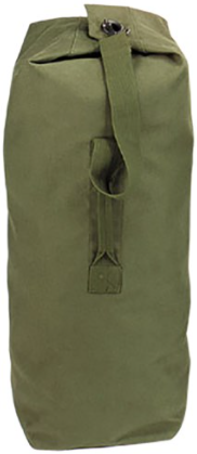 Heavyweight Canvas Top Load Duffle Bag