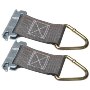 Kinedyne 6" Series E, A Rope Tie Off, 2" Webbing, D Ring, 2 Pack