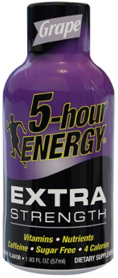 5 Hour Energy Extra Strength, Grape