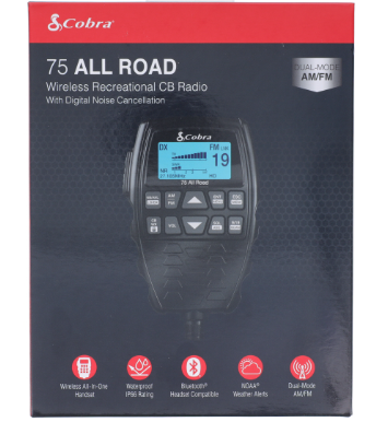 Cobra 75 Baja All Road AM-FM CB Radio