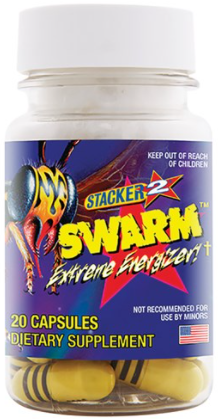 Stacker2 Yellow Swarm Ephedra Free 20ct Bottle