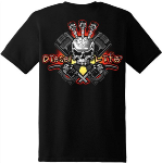 Diesel Life T-Shirt, Injector Skull, Black
