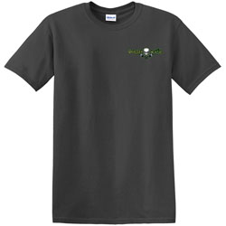 Diesel Life Neon Semi Short Sleeve Charcoal T-Shirt, 2X-Large