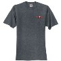 Diesel Life Men's Short Sleeve Charcoal T-Shirt with Turn & Burn Design, 3X-Large