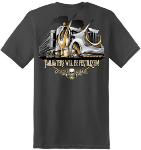 Diesel Life Bull Hauler T-Shirt, Gray