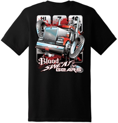 Diesel Life T-Shirt, Blood Sweat & Gears