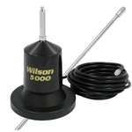 Wilson W5000 Series Magnet Mount Mobile CB Antenna Kit & 62.5 in Whip