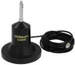 Wilson W1000 Series Magnet Mount Mobile CB Antenna Kit & 62.5" Whip