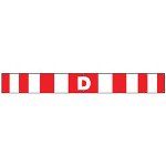 Kinedyne 12" x 96" Dimensional D Banner w Grommets, Canadian