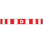 Kinedyne 12" x 96" Dimensional D Banner w Grommets, Canadian