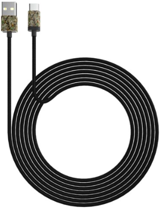 3' RealTree USB Type C Camo Cable