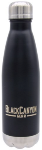 BlackCanyon 16oz Water Bottle with Twist Lid, Black