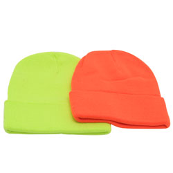 BlackCanyon Outfitters Knit Hat with Cuff Assortment, Neon