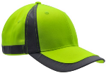 BlackCanyon Safety Cap with Reflective Trim - Lime