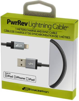 PwrRev Lightning Charge & Sync Cable, 1 Meter