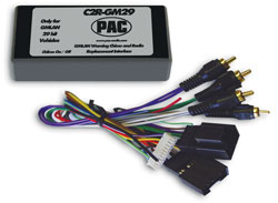 PAC Radio Replacement Interface for GM LAN Vehicles without OnStar, 2006-Up GMs