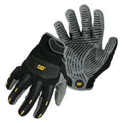 CAT High Impact Synthetic Palm, Silicone Grip Gloves
