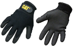 CAT Nylon Palm Dipped Nitrile Terry Lined Gloves Large