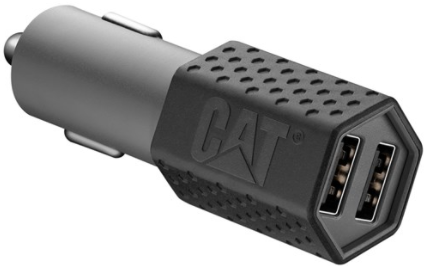 CAT 12V/DC 3.4A Dual USB Adapter