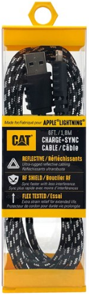 CAT 6' Lightning to USB Reflective Cable