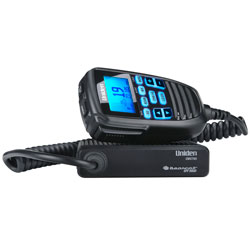 Uniden 40 Channel Ultra Compact Off-Road CB Radio with Mic Display