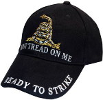 Don't Tread On Me Cap Black