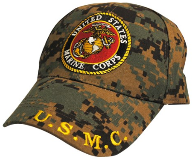 U.S. Marine Corp Cap, Digital Camo