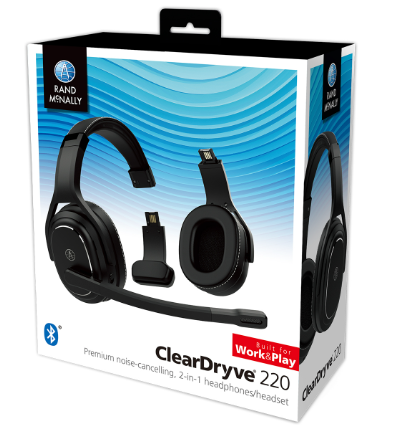 Rand McNally ClearDryve 220 Over Ear Headset