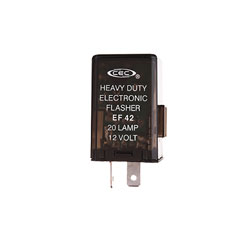 CEC Industries Heavy Duty Electronic Truck Flasher, 20 Lamp