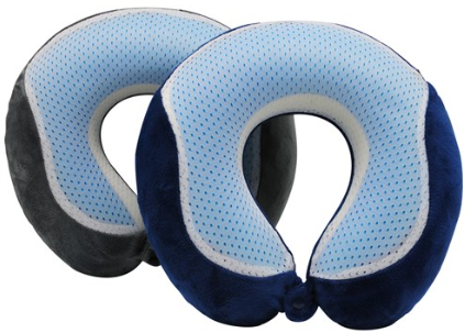 Gel & Go Cool Gel Memory Foam Neck Pillow