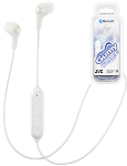 JVC Wireless Gumy In-Ear Headphones with Mic White