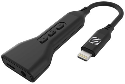 Scosche Dual Audio/Charge Lightning Compatible Adapter