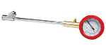 TruckSpec 7" Straight Dual Foot Tire Gauge, with Dial
