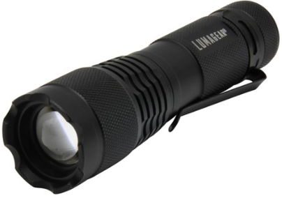 Lumagear 5" Tactical Aluminum Flashlight 300 Lumens