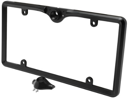 Crimestopper License Plate Frame Camera Bracket