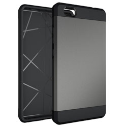 Nuu Mobile M2 TUDIA Ultra Slim MERGE Smartphone Case, Silver Black