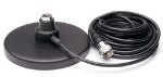 Solarcon 5" Magnet Mount CB Antenna Base w Coax Cable