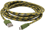 10 Ft Micro USB Charge and Sync Cable, Camo