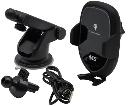 Qi Universal Mobile-Wireless Charging Mount