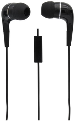 MobileSpec Stereo Earbuds with In-Line Mic