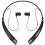 MobileSpec Stereo Bluetooth Wireless Neck Headphones, Black
