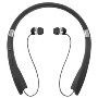 MobileSpec Premium Stereo Bluetooth Wireless Neck Headphones, Black