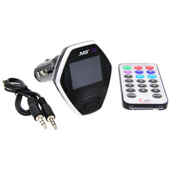 MobileSpec FM Transmitter with LCD Display and Remote
