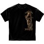 American Soldier Design Black T-Shirt