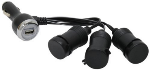 MobileSpec 12V 3-Way Adapter with USB Port