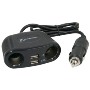 MobileSpec 12V 2 Way Adapter with 2 USB Ports
