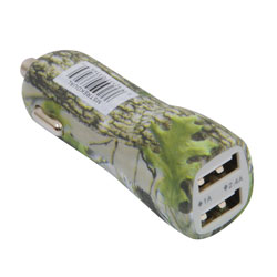 MobileSpec 12V Dual 2.4A USB Power Adapter 20 Piece Display, Camouflage