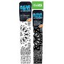 Capsmith Numb Skull Water Activated Cooling Wrap, White/Black Paisley